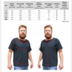 YSHIELD TBT  Beskyttende T-shirt  Sort jersey
