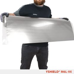 YSHIELD� M6L-9X Sekslags magnetfeltafsk�rmningsfolie Bredde 90 cm Pris pr.  1 meter