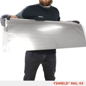 YSHIELD� M6L-9X Sekslags magnetfeltafsk�rmningsfolie Bredde 90 cm Pris pr.  1 meter