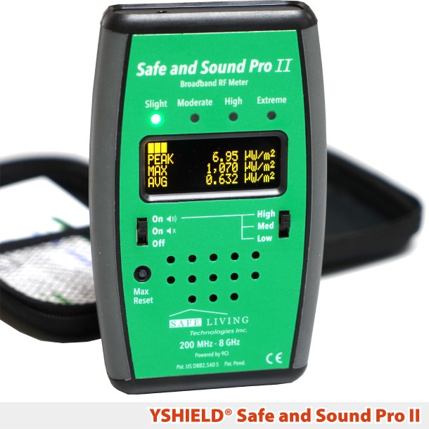 Safe and Sound ProII Hjfrekventmler (incl. 5G)