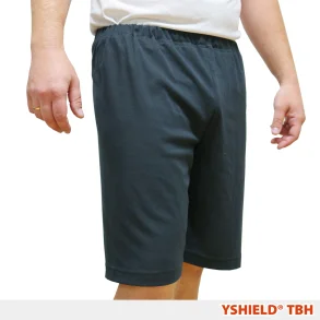 YSHIELD TBH Beskyttende shorts  Sort jersey